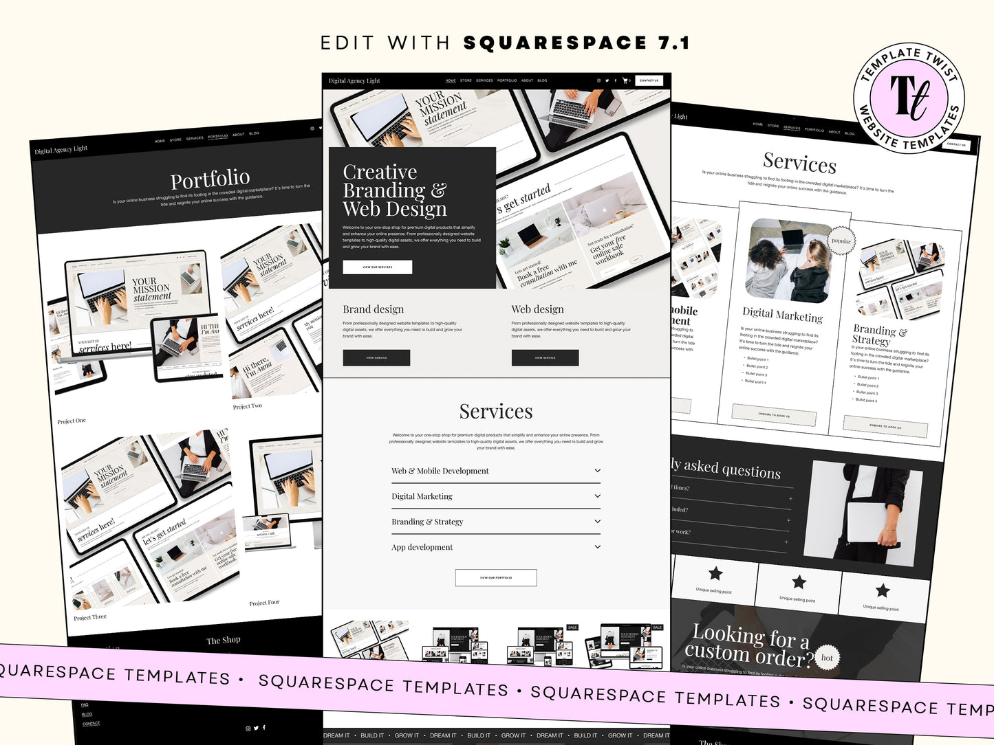 Minimal Portfolio Website Template