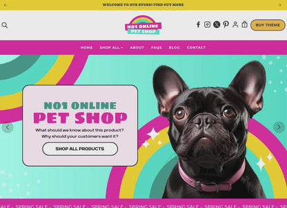 Pet Shop Theme for Shopify
